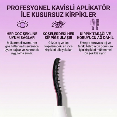 CALISI® Isıtmalı Kirpik Kıvırıcı