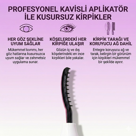 CALISI® Isıtmalı Kirpik Kıvırıcı